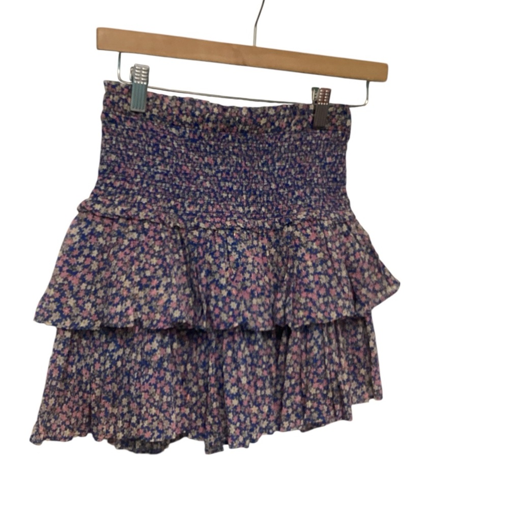 Summerland Smocked Mini Skirt